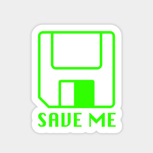 Save Me Diskette Sticker